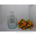 custom modern colored bubble recycled tall glass vases